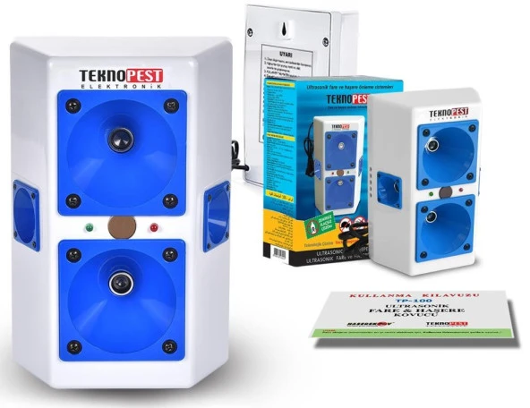 TEKNOPEST TP-100 Ultrasonik Fare Haşere Kovucu - 2
