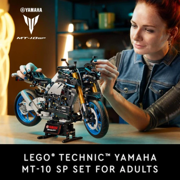 LEGO® Technic Yamaha MT-10 SP 42159 - Motosiklet Tutkunu Yetişkinler için Koleksiyonluk ve Sergilenebilir Model Yapım Seti (1478 Parça) - 2