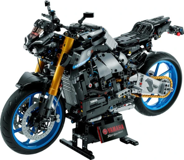LEGO® Technic Yamaha MT-10 SP 42159 - Motosiklet Tutkunu Yetişkinler için Koleksiyonluk ve Sergilenebilir Model Yapım Seti (1478 Parça) - 3