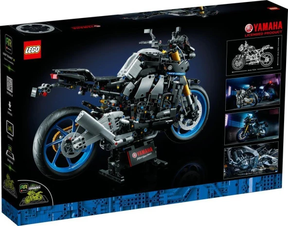 LEGO® Technic Yamaha MT-10 SP 42159 - Motosiklet Tutkunu Yetişkinler için Koleksiyonluk ve Sergilenebilir Model Yapım Seti (1478 Parça) - 5
