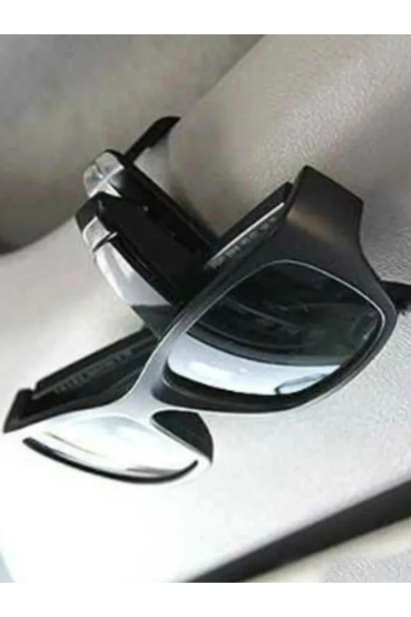 Oto Araç Içi Araba Gözlük Tutucu Mandal Klips Araba Güneş Gözlüğü Kartvizit Tutacağı