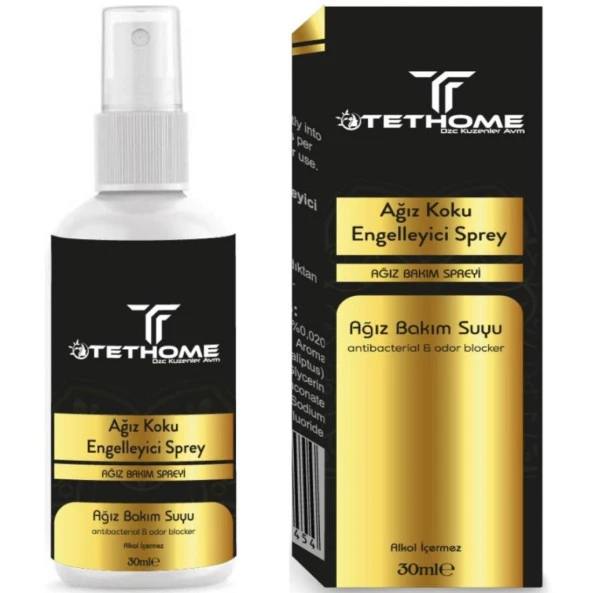 Ağız kokusu önleyici sprey Alkolsüz Ağız Bakım Suyu formül 30ml - 3