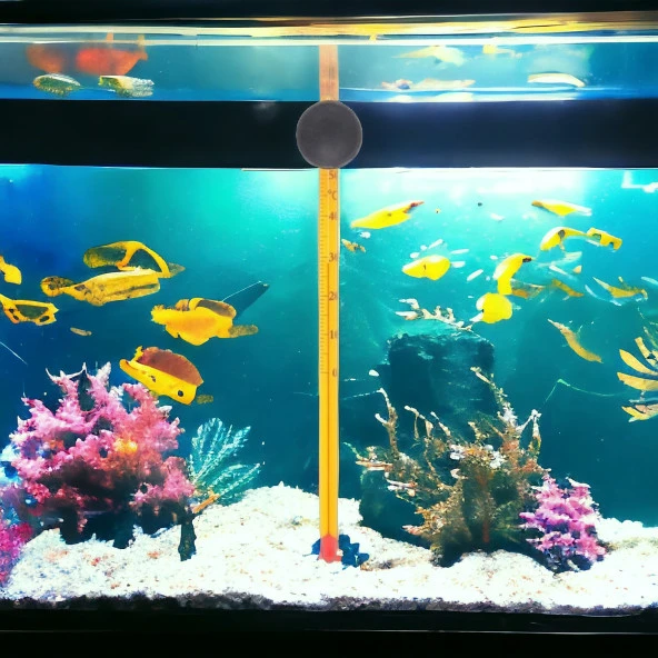 Girist Pet Akvaryum İçin Vantuzlu Cam Derece 15 cm - 2