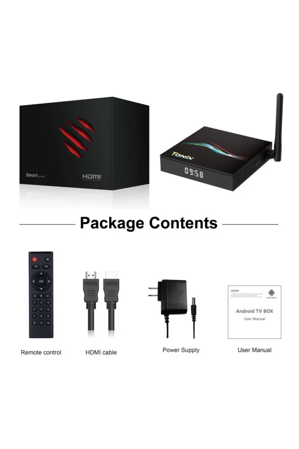 Tv Box Tx66 Android 11 UyumluTV kutusu RK3566 4G/32G BT 5.0 / 2.4G & 5G Wifi 8K Set Top BOX medya oynatıcı