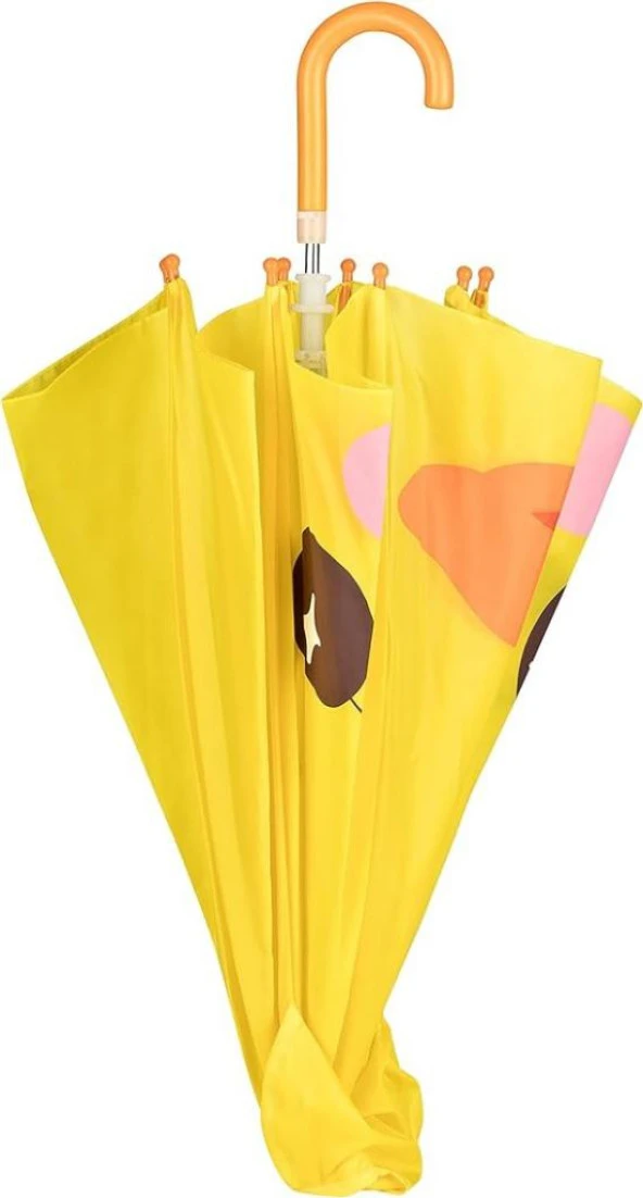 ÖRDEK KARAKTERLİ FİGÜRLÜ KIZ ERKEK ÇOCUK ŞEMSİYE HEDİYELİK UFAK BOY ÜÇ BOYUTLU - Resim 2