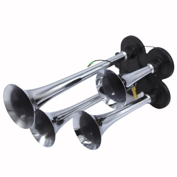 4 Borulu Arap Korna Havalı Elektrikli Korna - Resim 3