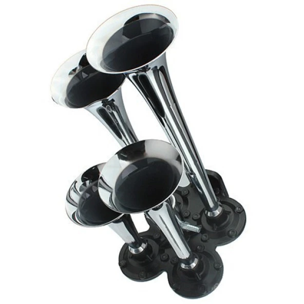 4 Borulu Arap Korna Havalı Elektrikli Korna - Resim 5