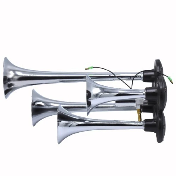 4 Borulu Arap Korna Havalı Elektrikli Korna - Resim 4