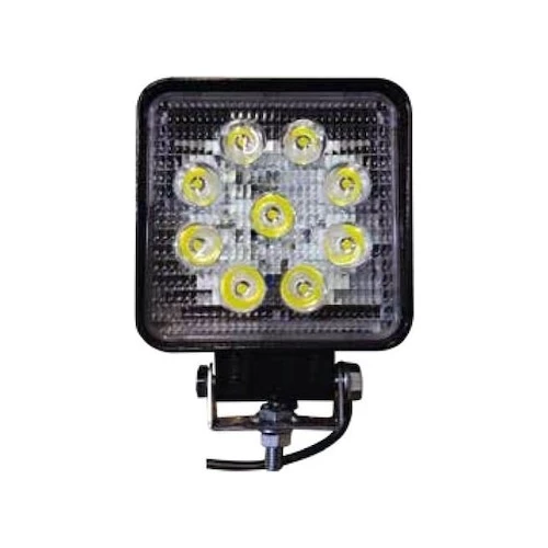 Off Road Kare Led Çalışma Lambası 9 Ledli 12-24V / 27W