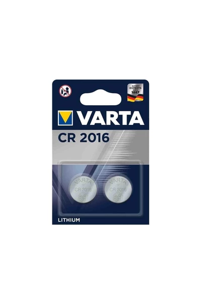 Varta Cr2016 Lityum Pil (2Lİ PAKET FİYATI)