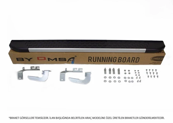 OMSA Peugeot 2008 Nevada Yan Basamak Alüminyum 2019 ve Sonrası - 3