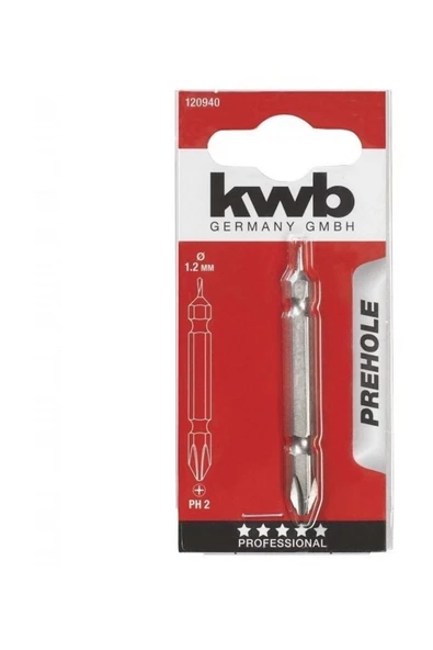 KWB Bits Uç + Delme Ucu 1.5 mm (EİNHEL.49120940)