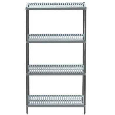 Plastik Izgaralı Depo Rafı