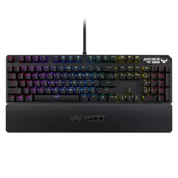 Asus TUF Gaming K3 Red Switch Mekanik RGB Gaming Klavye