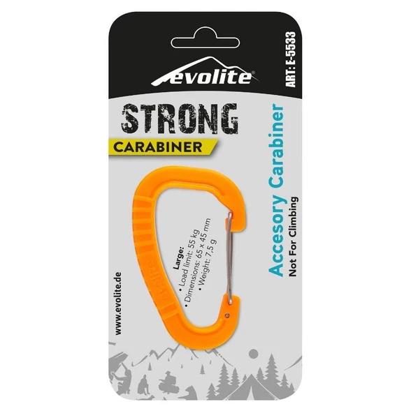 Evolite Strong Karabina Large  Turuncu