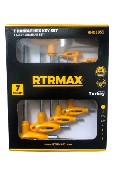 Rtrmax T Allen Anahtar Takımı 7’li - 3