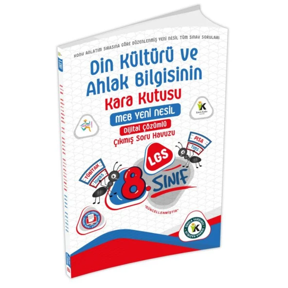 8.Sınıf LGS Din Kültürü ve Ahlak Bilgisinin Kara Kutusu Dijital Çözümlü Çıkmış Soru Bankası