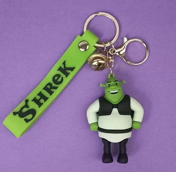 Shrek Silikon Anahtralık Çanta Süsü ürün görseli