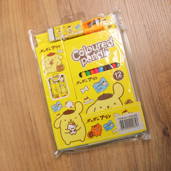 Sanrio Pom Pom Purin Kırtasiye Seti - 4