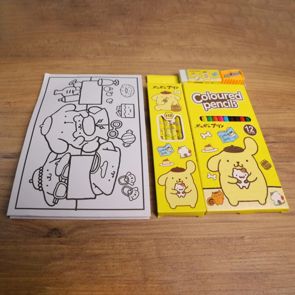 Sanrio Pom Pom Purin Kırtasiye Seti - 2