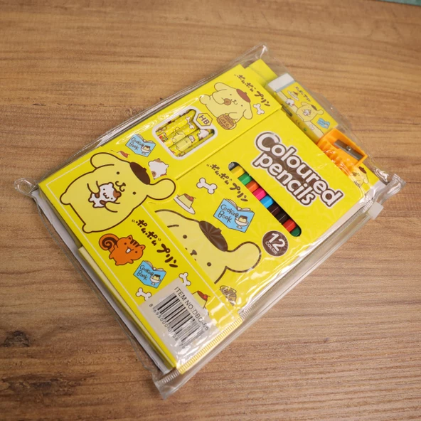Sanrio Pom Pom Purin Kırtasiye Seti - 3
