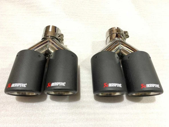 Akrapoviç Egzoz Dual 89 mm