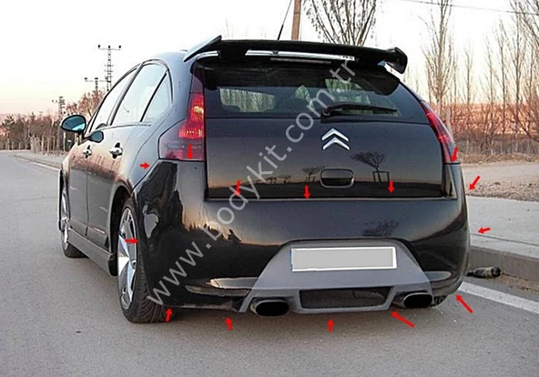 Citroen C4 Arka Tampon