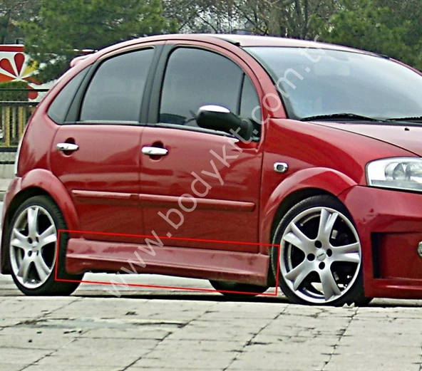 Citroen C3 Geniş Marşpiyel