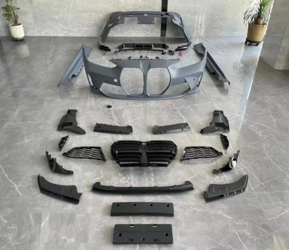 Bmw G22 4 M4 Body kit (Ön Arka Tampon Marşpiyel Panjur)