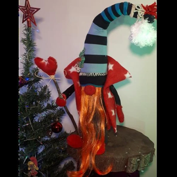 himarry kızıl sakallı şans cücesi 60 cm - Resim 2