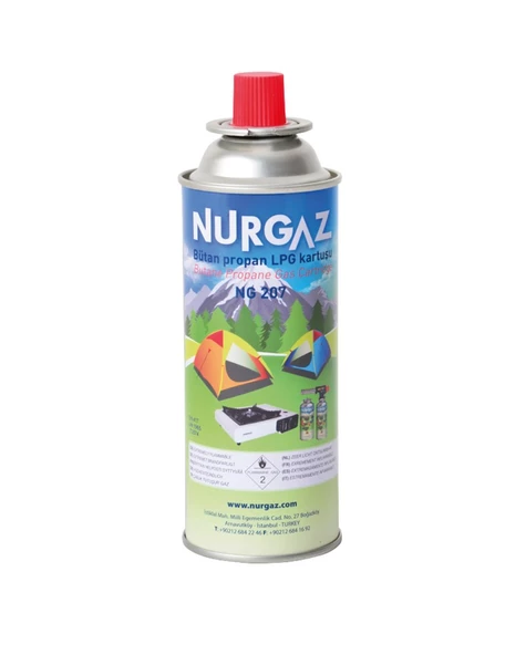 Nurgaz 220 Gr Kartuş NG