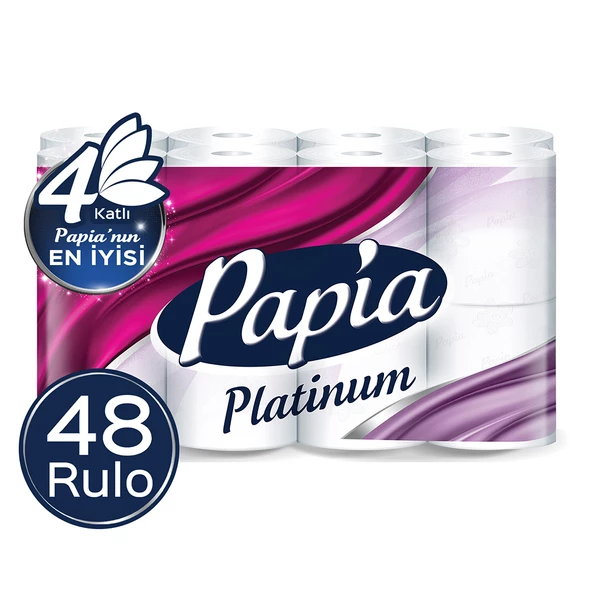 Papia Platinum Tuvalet Kağıdı 48 Rulo