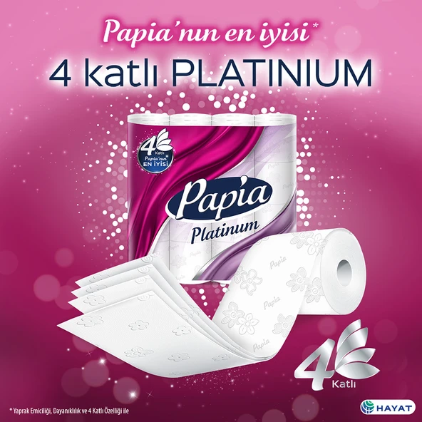 Papia Platinum Tuvalet Kağıdı 96 Rulo (32 Rulo X 3 Paket) - 3