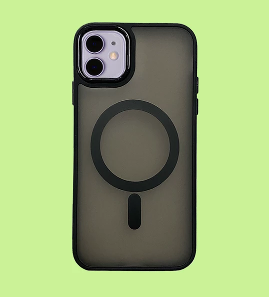iPhone 11 Kılıf FreyaX Seri Magsafe Özellikli Silikon Kapak - 7