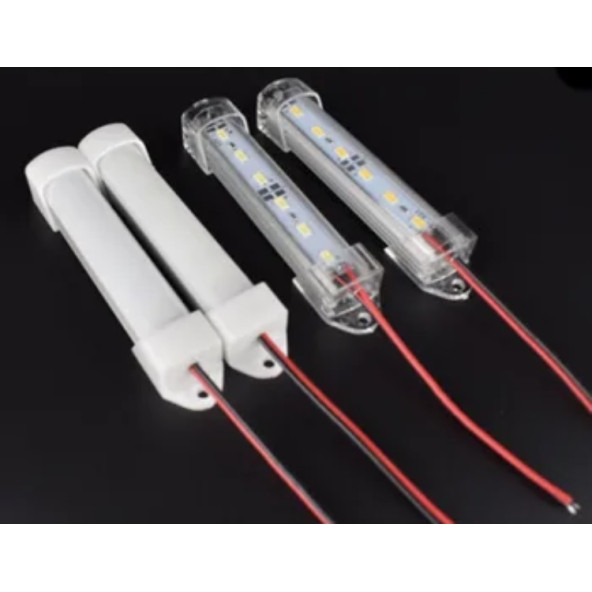Digielektro Bar LED 5730 Beyaz Çubuk LED Alüminyum Kasalı Opak Buzlu Kapak 15 cm - 3