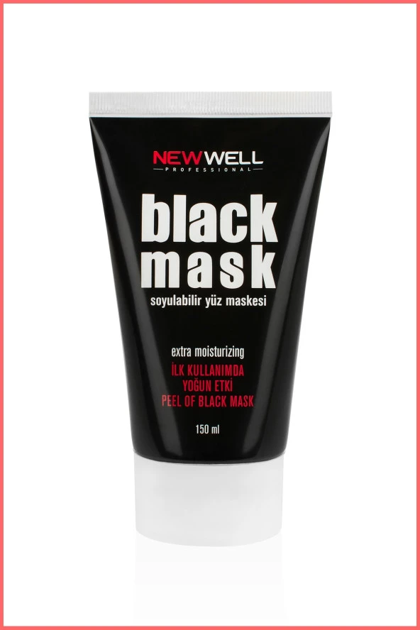 Soyulabilir Siyah Maske 150ml