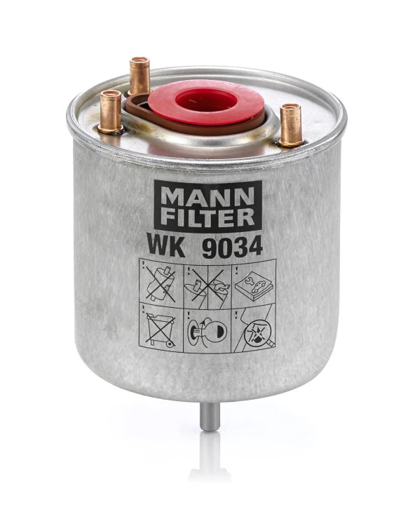 WK 9034 Z Mann Citroen C4 1.6 HDi 2010 - 2018 Yakıt Filtresi