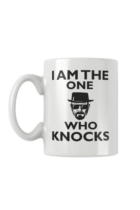 I Am The One Who Knocks Breaking Bad WWhite Heisenberg Baskılı Kupa Bardak