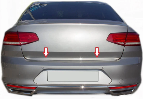 PASSAT B8 Bagaj Alt Çıta Paslanmaz Çelik 2015 >