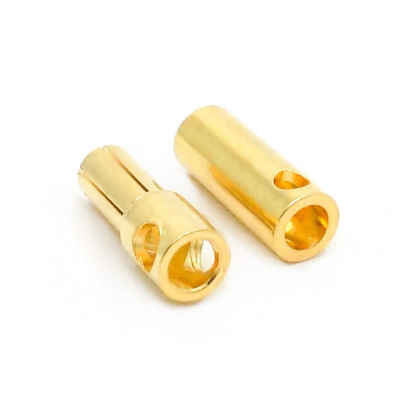 5mm Altın Kaplama Banana Dişi Erkek Soket  60A Pil Batarya Lion Bullet Plug Kablo Konnektör Esc Motor Rc - 6