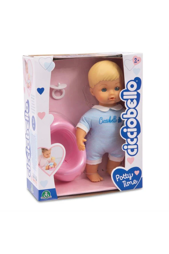 GIOCHI PREZIOSI  Gıochi CBA700 Cicciobello 24 cm Yumuş Bebek Tuvalet Zamanı