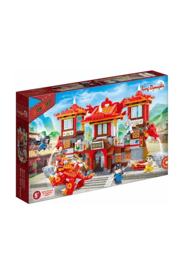 Banbao  6601 Savaş Kalesi Lego Seti 805 Parça