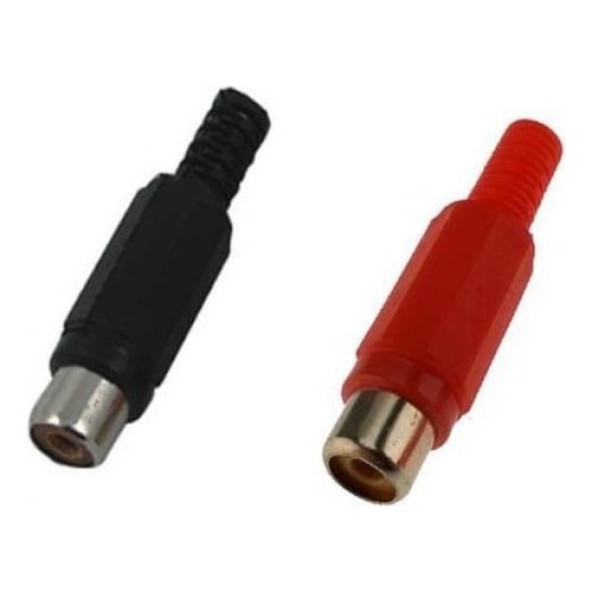 Digielektro Rca Dişi Konnektör Tos Jak Fiş 5 Set - 2