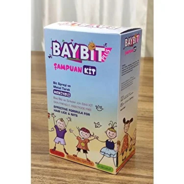 Baybit Plus Kit Bit Şampuanı 200 ml + Bit Spreyi 75 ml + Metal Tarak