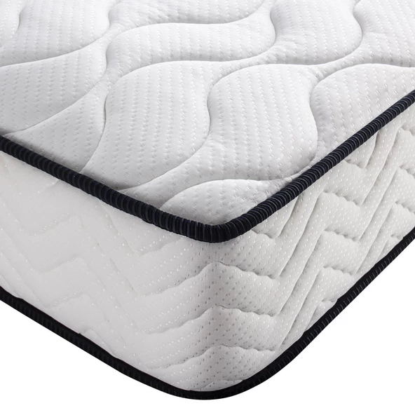 Palace Full Ortapedik Paket Yaylı Çift Kişilik Yatak Beyaz 160x200 - 3