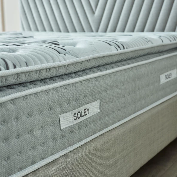 Soley | Anti-Stress | Full Ortopedik Pocket Yaylı Pedli Yatak - 6