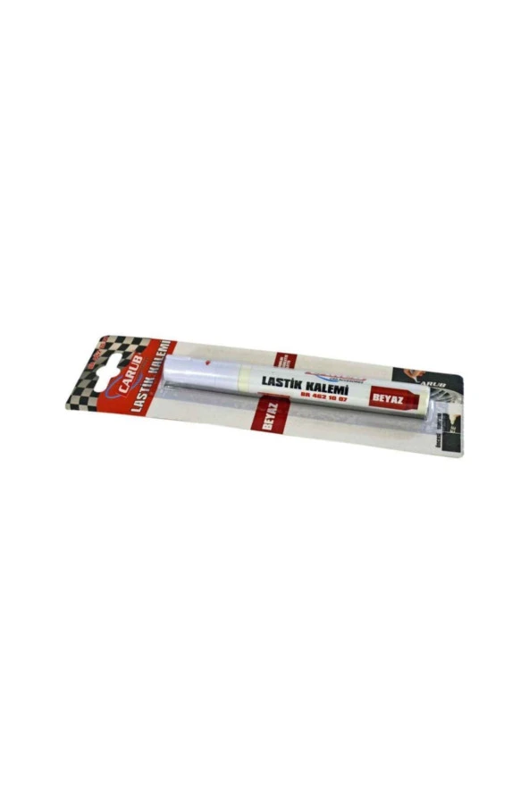 Carup Lastik Yazma Kalemi Bilyalı Beyaz