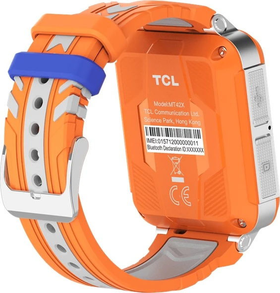 TCL MT42X MOVETIME FAMILY WATCH 2 ORANGE&GRAY - 2