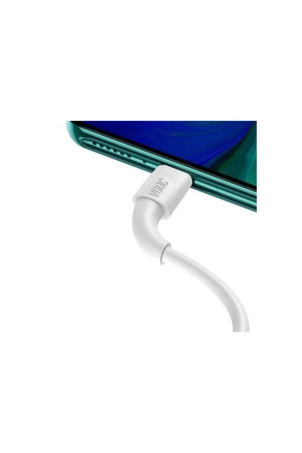 Baseus CATSW-F02 White VOOC 5A QC 1 Metre Type-C Kablo Beyaz - 2