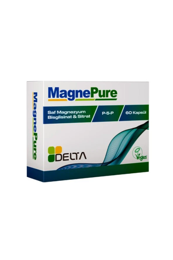 Delta MagnePure 60 Kapsül SKT:01/2027